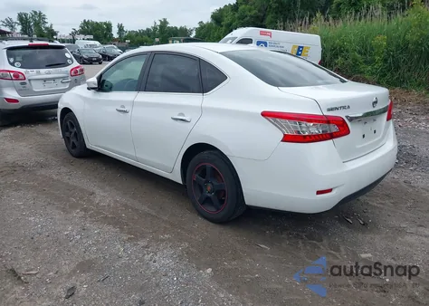 2015 Nissan Sentra Fe+ S/S/Sl/Sr/Sv из США, поврежденный, VIN 3N1AB7AP6FY261847
